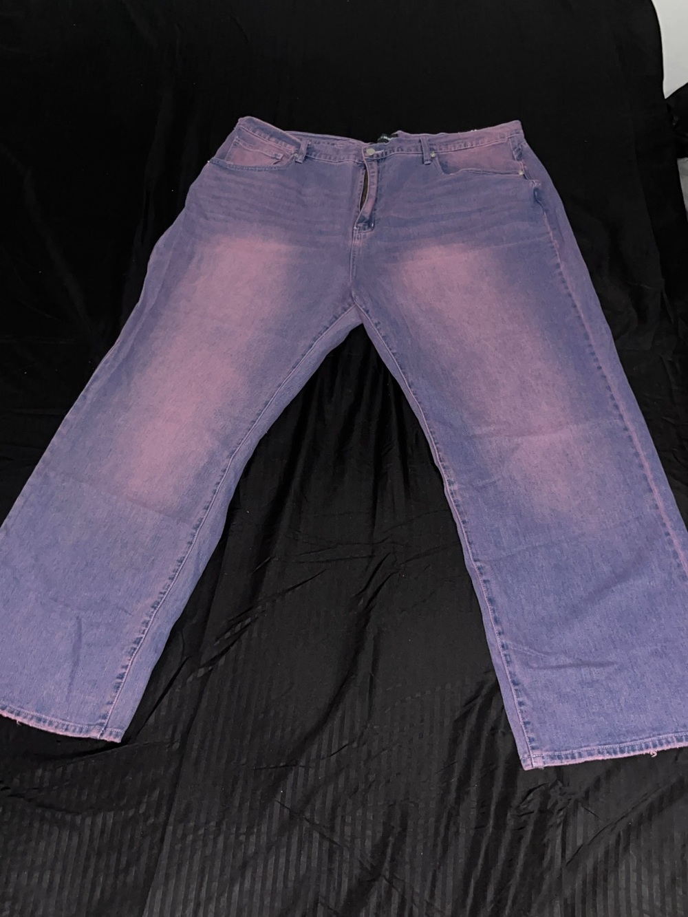 Fashion Nova Women's Purple Flare Jeans